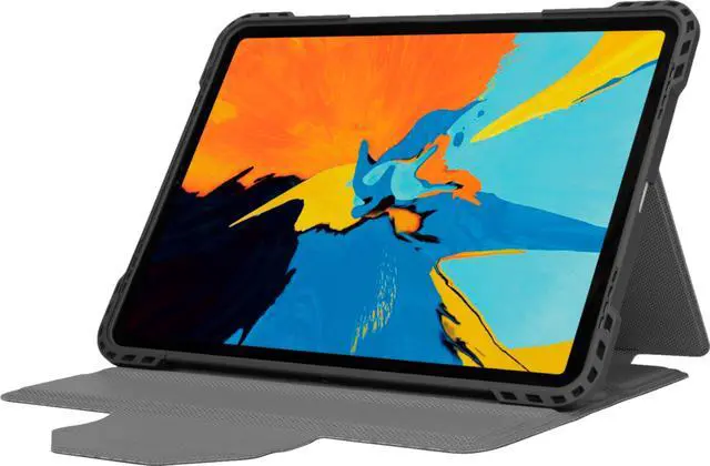 Alt view image 8 of 20 - Targus Pro-Tek THZ866GL Rugged Carrying Case (Folio) for 10.9" to 11" Apple iPad Tablet - Black
