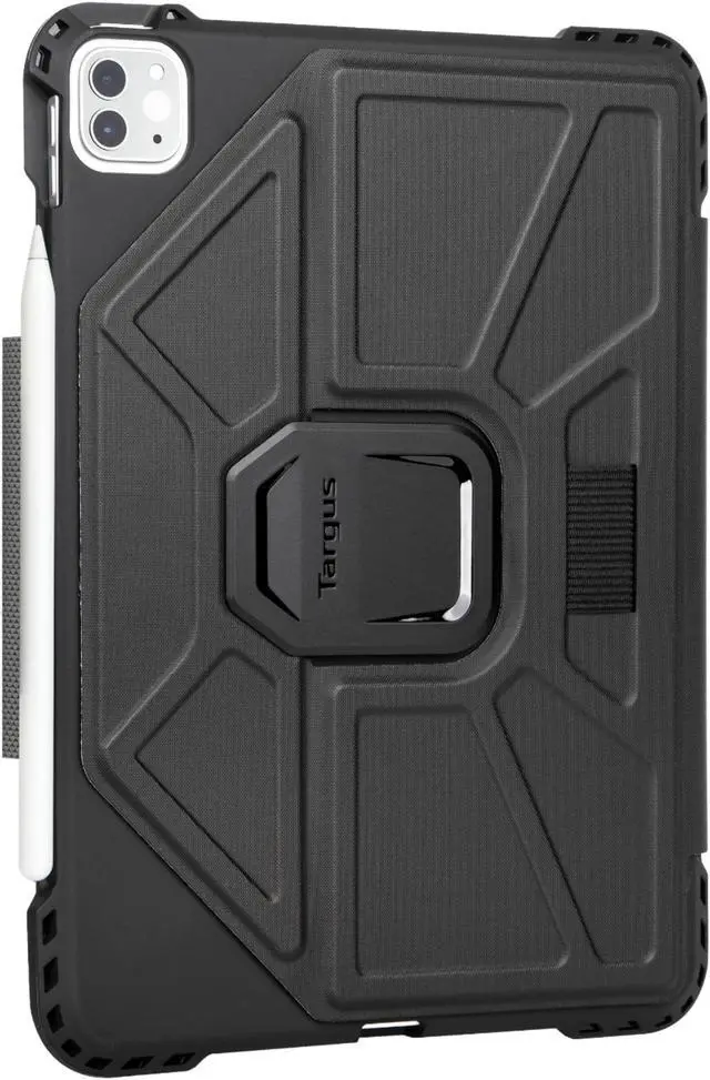 Alt view image 3 of 20 - Targus Pro-Tek THZ866GL Rugged Carrying Case (Folio) for 10.9" to 11" Apple iPad Tablet - Black