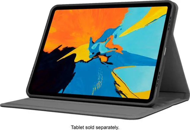 Alt view image 13 of 20 - Targus VersaVu Classic THZ867GL Folio for 10.9" to 11" 4th Gen iPad Air, Black