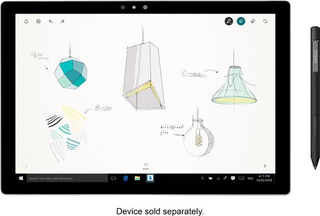 Alt view image 10 of 14 - Wacom Bamboo Ink Plus Smart Stylus for Windows Ink Enabled 2-in-1 Devices