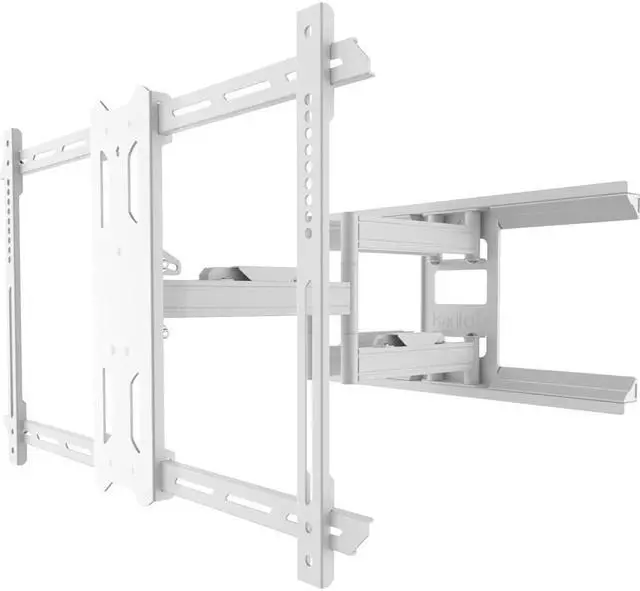 Alt view image 12 of 20 - Kanto PDX650 Articulating Full Motion TV Mount for 37" - 75" TV (White)