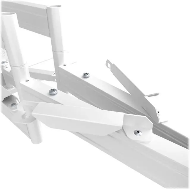 Alt view image 16 of 20 - Kanto PDX650 Articulating Full Motion TV Mount for 37" - 75" TV (White)