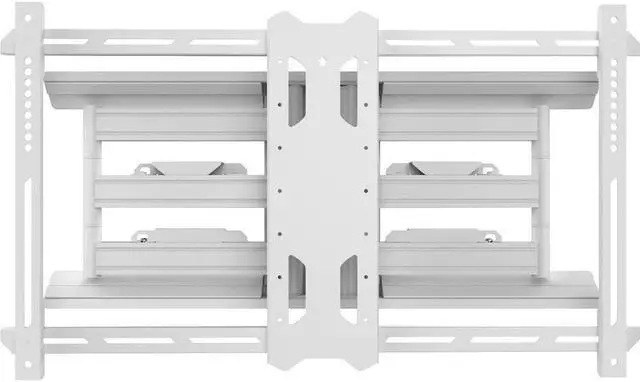 Alt view image 9 of 14 - Kanto PDX680 Articulating Full Motion TV Mount for 39" - 80" TV (White)