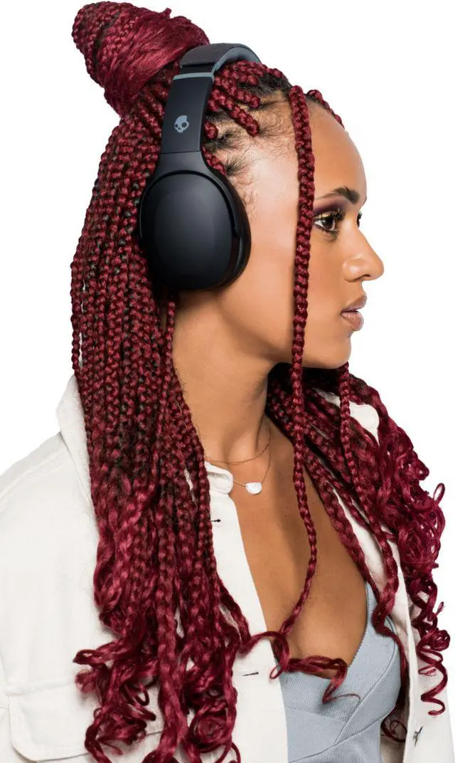 Alt view image 9 of 20 - Skullcandy Crusher Evo Wireless Bluetooth Over-Ear Headphones - Black