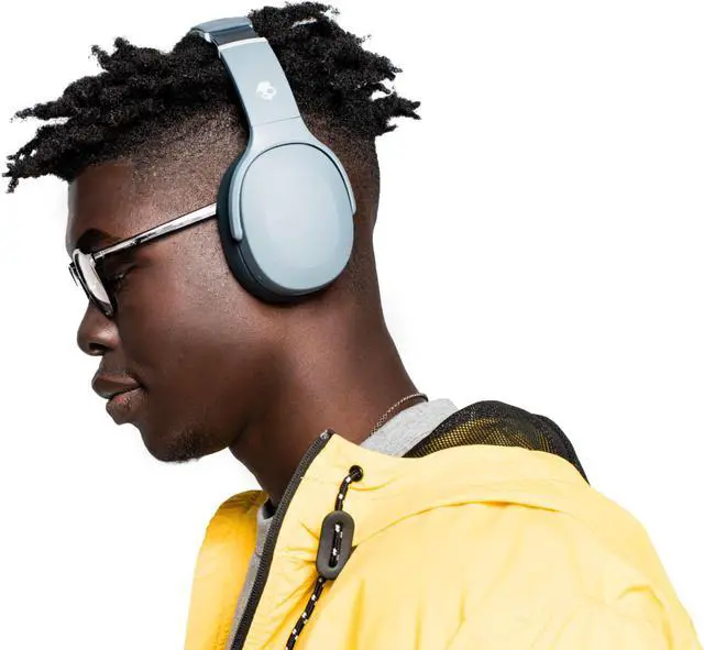 Alt view image 13 of 19 - Skullcandy Crusher Evo Chill Grey Bluetooth Headphones