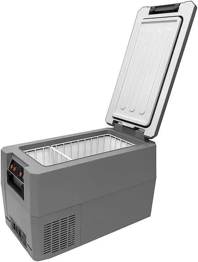 Alt view image 12 of 20 - Whynter 34 Quart Compact Portable Freezer Refrigerator with 12V DC Option Gray FMC-350XP