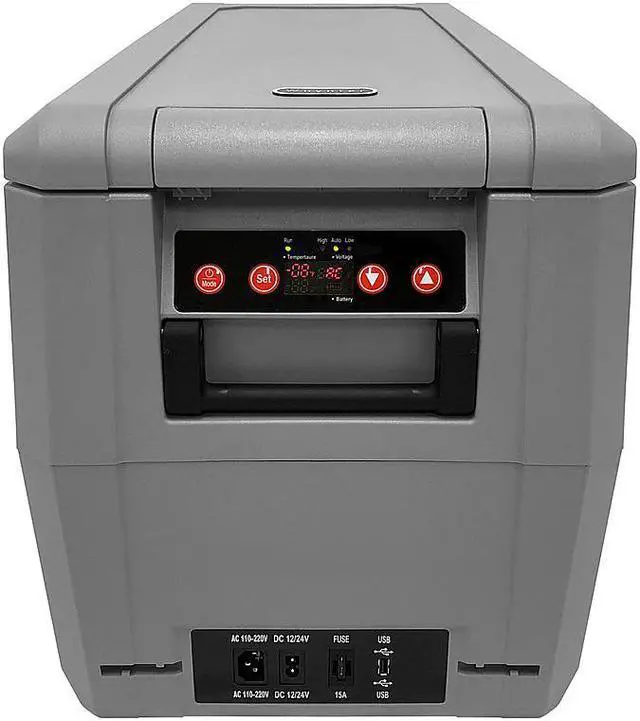 Alt view image 10 of 20 - Whynter 34 Quart Compact Portable Freezer Refrigerator with 12V DC Option Gray FMC-350XP