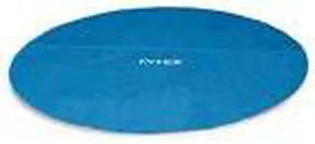 Alt view image 10 of 11 - Intex 12 Ft Round Easy Set and Metal Frame Swimming Pool Solar Tarp, Cover Only