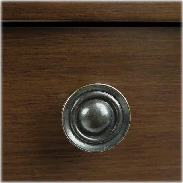 Alt view image 12 of 13 - Rylie Solid Wood  60 inch Wide Desk in Natural Aged Brown