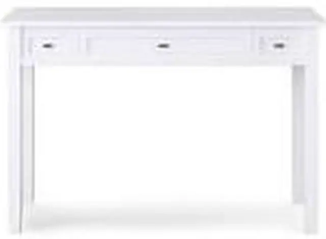 Alt view image 8 of 13 - Warm Shaker SOLID WOOD 48 in Wide Writing Office Desk