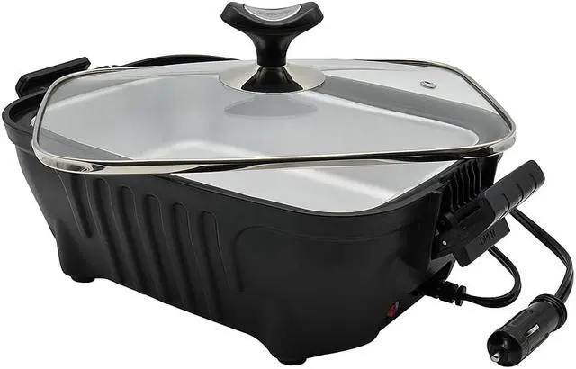 Alt view image 6 of 13 - New Roadpro 12-Volt Portable Roaster