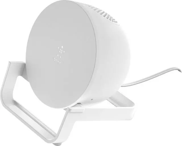 Alt view image 8 of 14 - Belkin BOOSTCHARGE Wireless Charging Stand + Speaker