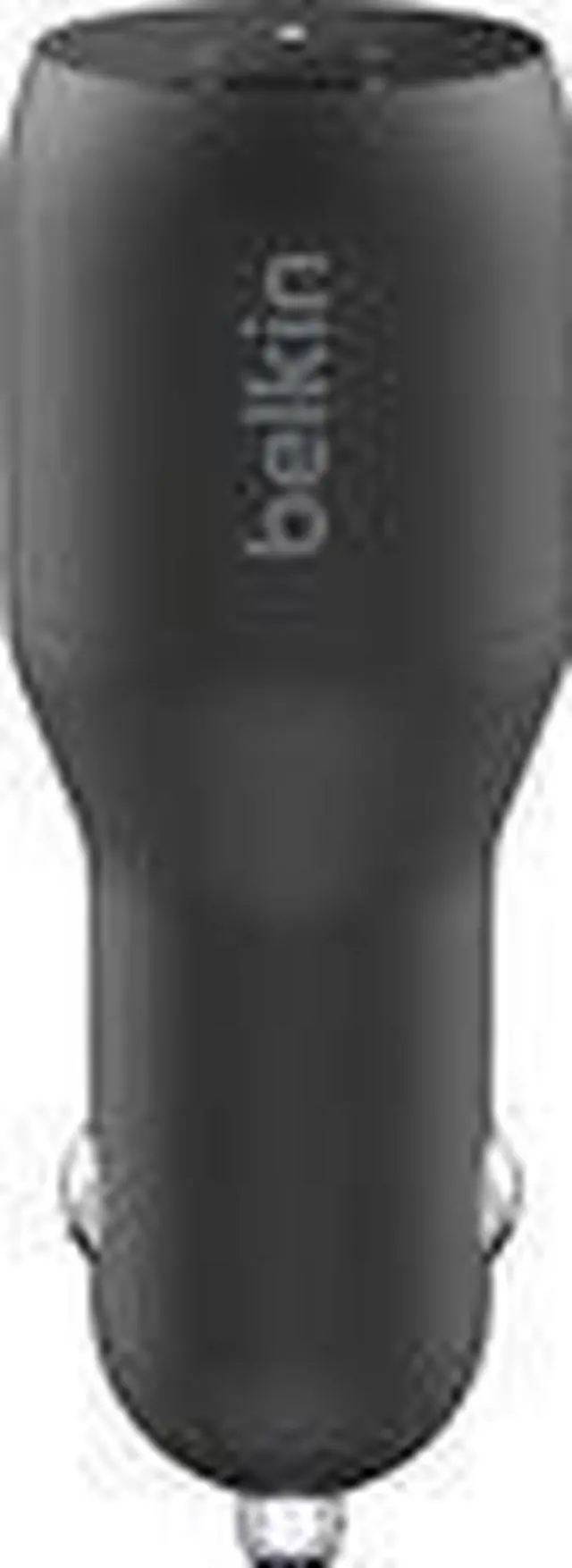 Alt view image 6 of 15 - BELKIN CCB002btBK Black BOOST CHARGE Dual USB-C Car Charger 36W