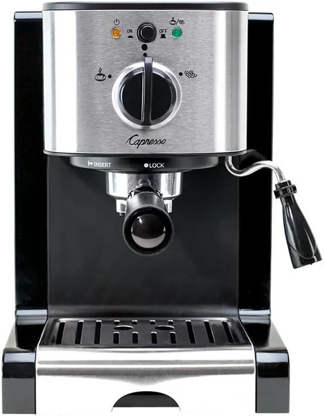 Alt view image 18 of 20 - Capresso EC100 Pump Espresso and Cappuccino Machine