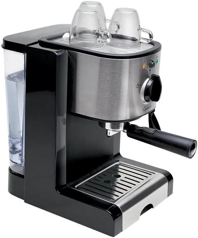 Alt view image 20 of 20 - Capresso EC100 Pump Espresso and Cappuccino Machine