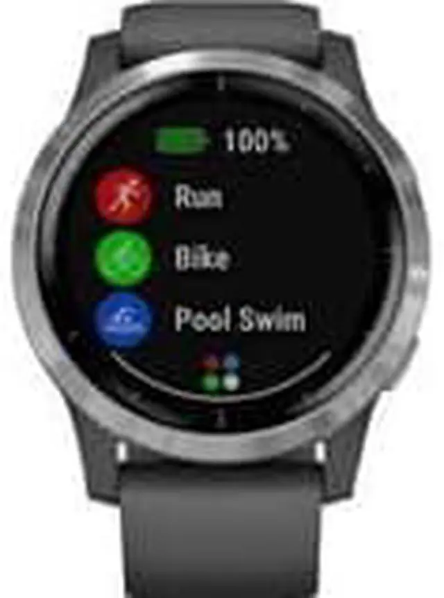 Alt view image 13 of 16 - Garmin vívoactive 4, GPS Smartwatch, Features Music, Body Energy Monitoring, Animated Workouts, Pulse Ox Sensors and More, Silver with Gray Band