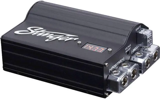 Alt view image 4 of 5 - STINGER SPC505 HYBRID 5 FARAD CAP BLACK CAPACITOR BLACK