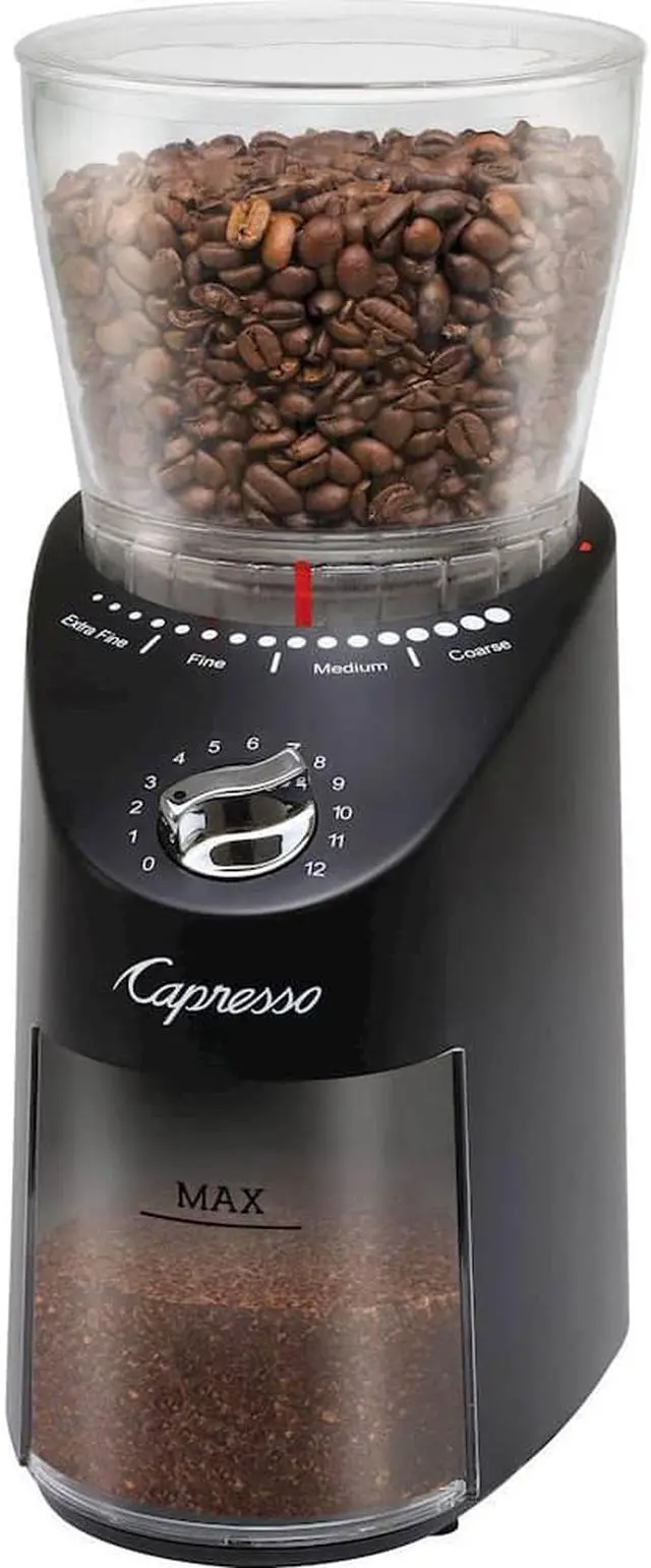 Alt view image 8 of 9 - Capresso 57001 Infinity Plus Conical Burr Grinder