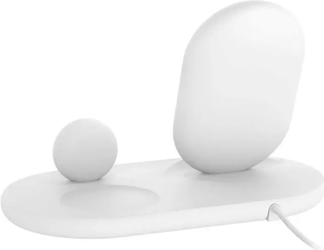 Alt view image 14 of 20 - BELKIN WIZ001ttWH White BOOST CHARGE 3-in-1 Wireless Charger for Apple Devices