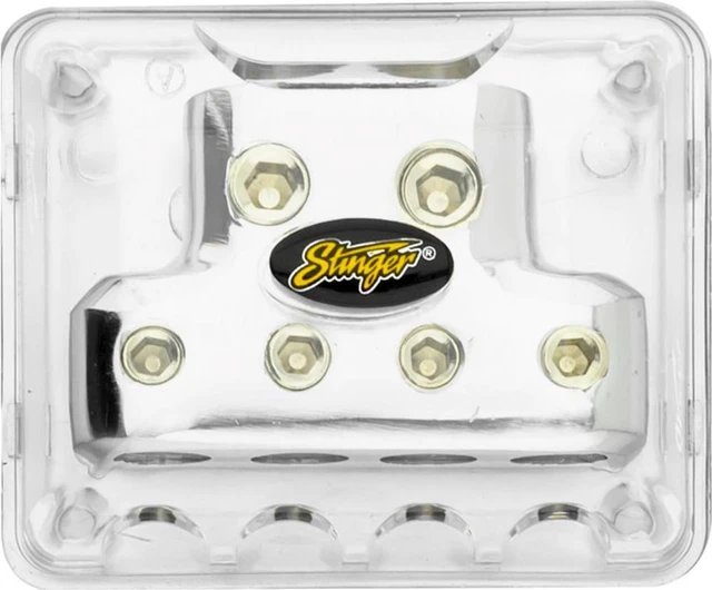 Alt view image 5 of 5 - Stinger Shoc-Krome 2 - 0 Gauge / 4 - 4 Gauge Distribution Block