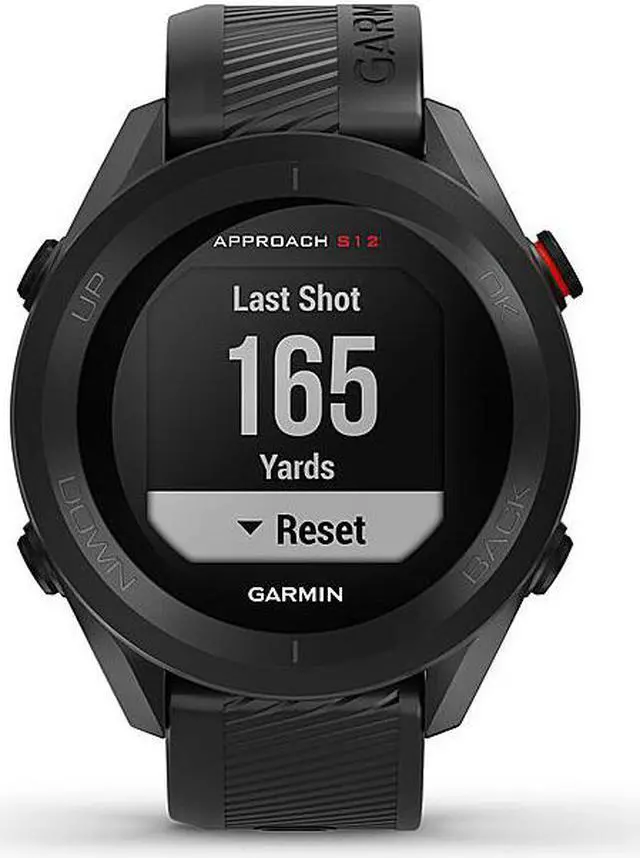 Alt view image 8 of 15 - Garmin Approach S12, Easy-to-Use GPS Golf Watch, 42k+ Preloaded Courses, Black, 010-02472-00