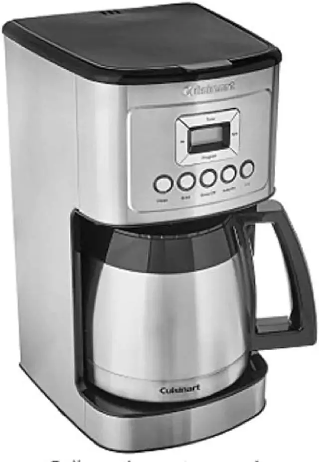Alt view image 4 of 8 - Cuisinart DCC3400P1 Programmable Thermal 12-Cup Coffeemaker