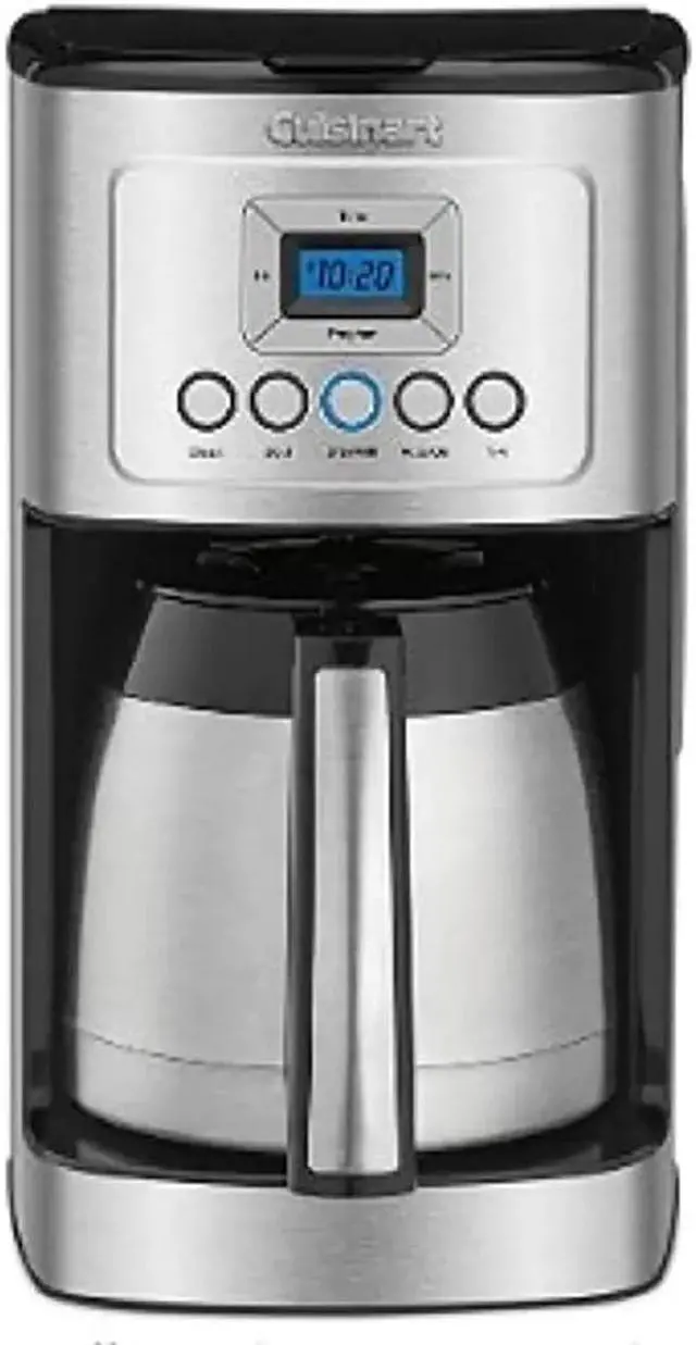 Alt view image 3 of 8 - Cuisinart DCC3400P1 Programmable Thermal 12-Cup Coffeemaker