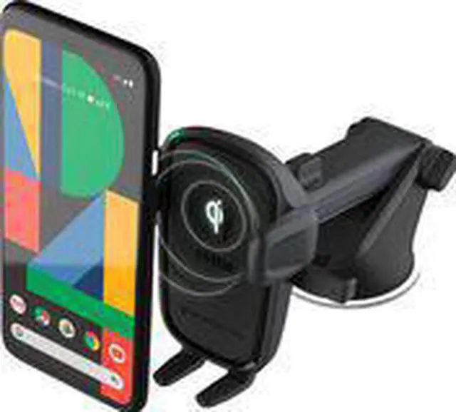 Alt view image 13 of 20 - iOttie Wireless Car Charger Easy One Touch Wireless 2 Qi Charging Dashboard Phone Mount for iPhone, Samsung Galaxy, Huawei, LG, Smartphones