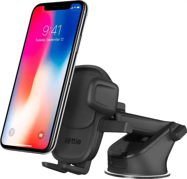 Alt view image 11 of 17 - iOttie HLCRIO171 Easy One Touch 5 Dash/Windshield Smartphone Mount