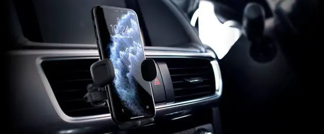 Alt view image 12 of 19 - iOttie Easy One Touch 5 Air Vent & Flush Mount Black Car Holders And Mounts