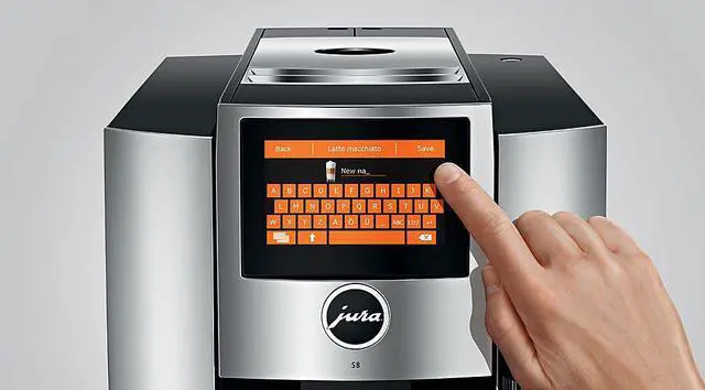 Alt view image 13 of 15 - jura s8 automatic coffee machine, chrome