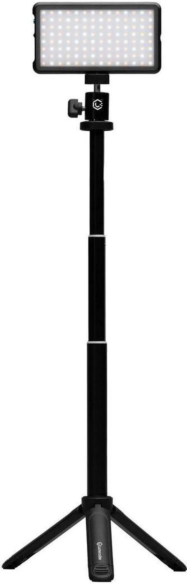 Alt view image 7 of 14 - Lume Cube Broadcast Lighting Kit with Panel GO Bi-Color LED Light #LC-BLK