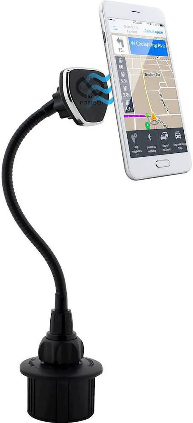 Alt view image 14 of 18 - Naztech 13606 MagBuddy Cup Holder Mount