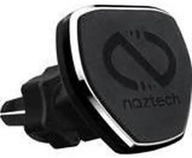 Alt view image 14 of 19 - naztech magbuddy universal magnetic air vent car phone mount. fully adjustable holder for handsfree phone calls and gps use, for iphone x/8/8 plus, samsung s9/s9+/note 8/smartphones & more black