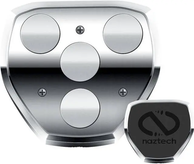 Alt view image 19 of 19 - naztech magbuddy universal magnetic air vent car phone mount. fully adjustable holder for handsfree phone calls and gps use, for iphone x/8/8 plus, samsung s9/s9+/note 8/smartphones & more black