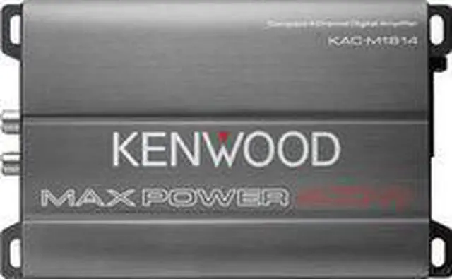 Alt view image 4 of 9 - Kenwood Compact 4-channel amplifier