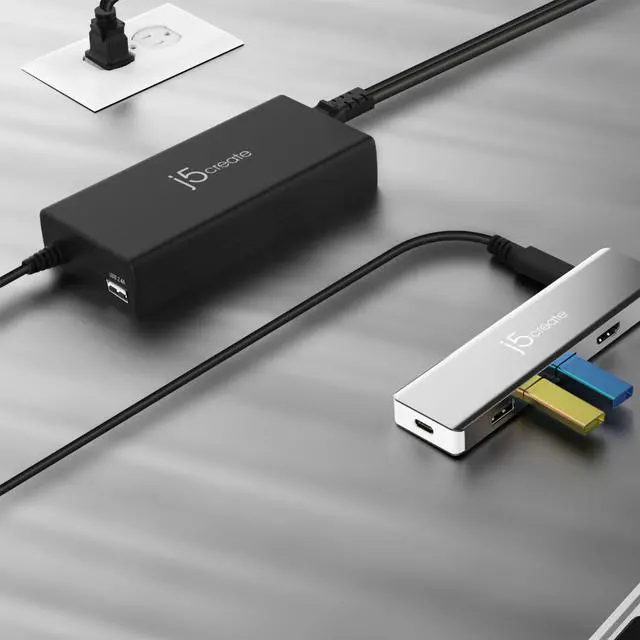 Alt view image 13 of 20 - j5create 100W PD USB-C™ Super Charger
