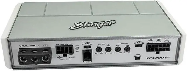 Alt view image 4 of 8 - Stinger SPX700X4 4Ch Micro 700Watt Amplifier For Mobile Applications