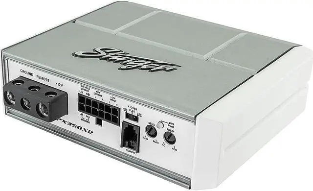 Alt view image 5 of 9 - Stinger SPX350X2 2Ch Micro 350 Watt Amplifier Compact For Mobile Applications