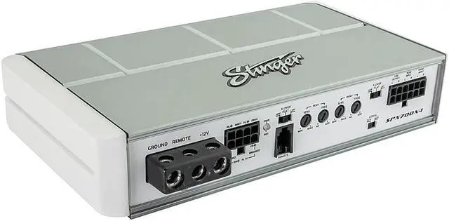 Alt view image 6 of 8 - Stinger SPX700X4 4Ch Micro 700Watt Amplifier For Mobile Applications