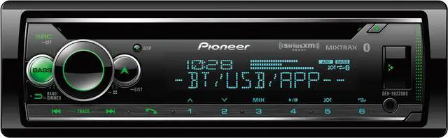 Alt view image 5 of 16 - Pioneer DEH-S6220BS CD - Built-in Bluetooth, Color Customization