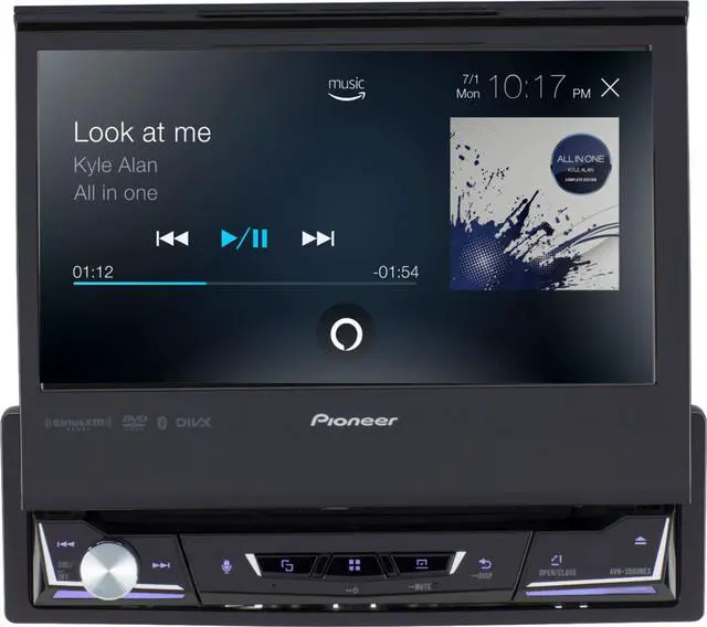 Alt view image 10 of 20 - Pioneer AVH-3500NEX 6.8" 1-DIN Multimedia DVD Receiver with Bluetooth