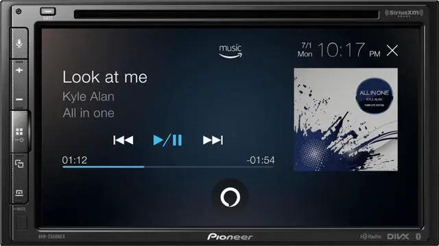 Alt view image 6 of 18 - Pioneer AVH-2550NEX 6.8" Double-Din Multimedia CD/DVD with Bluetooth