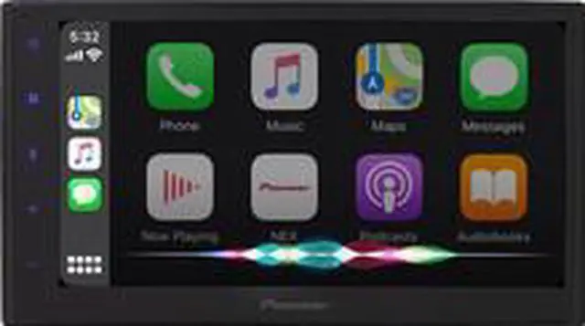 Alt view image 12 of 20 - Pioneer DMH1770 6.8 inch Capacitive Glass Touchscreen, Bluetooth®, Back-up Camera Ready Digital Media Receiver