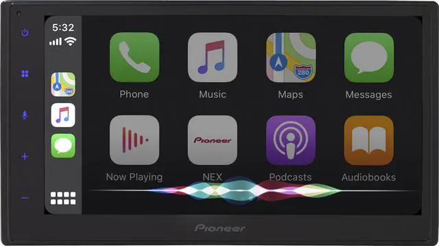 Alt view image 10 of 20 - Pioneer DMH1770 6.8 inch Capacitive Glass Touchscreen, Bluetooth®, Back-up Camera Ready Digital Media Receiver
