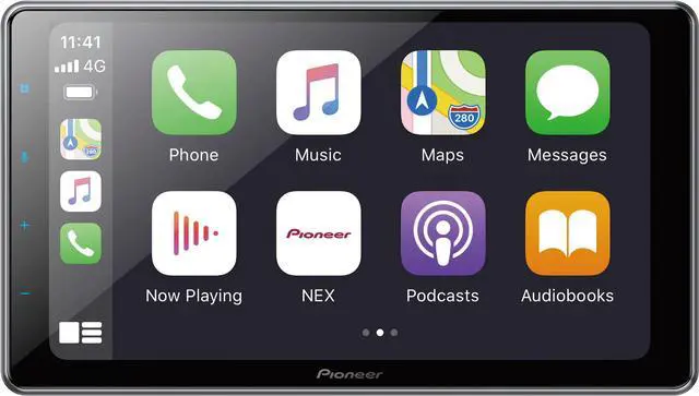 Alt view image 9 of 20 - Pioneer DMH-WT7600NEX 1-DIN Digital Media Receiver w/ Floating 9" Display