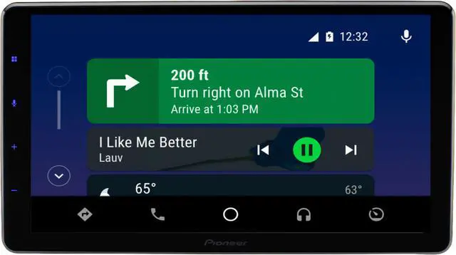 Alt view image 10 of 20 - Pioneer DMH-WT7600NEX 1-DIN Digital Media Receiver w/ Floating 9" Display