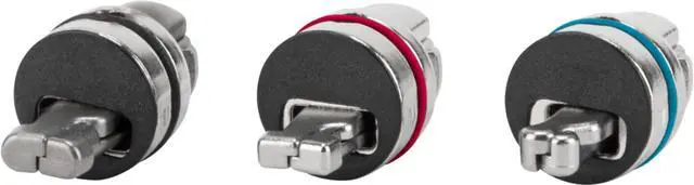 Alt view image 9 of 10 - Targus DEFCON 3-in-1 Universal Resettable Combo Cable Lock ASP86RGLX