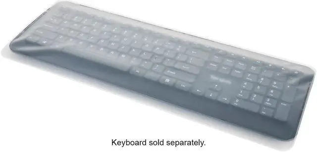 Alt view image 2 of 6 - Targus Universal Keyboard Cover - Extra Large - Clear - 3 Pack - AWV338GL