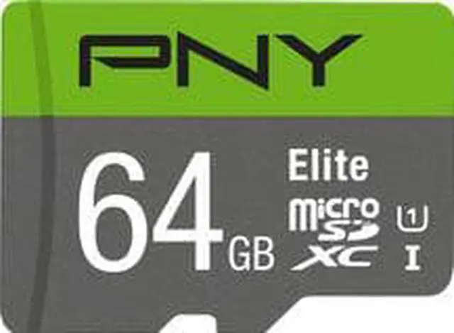 Alt view image 10 of 10 - PNY Elite 64 GB Class 10/UHS-I (U1) microSDXC